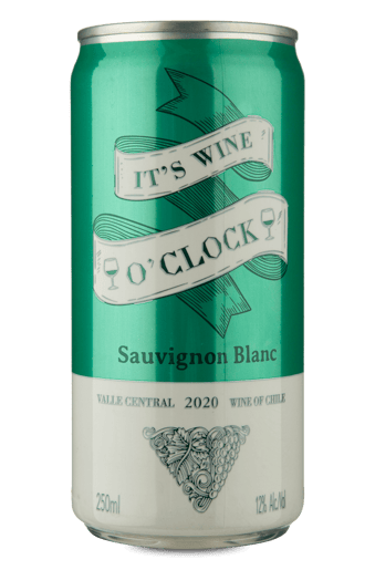 Its Wine OClock Sauvignon Blanc 2020 Lata 250 mL