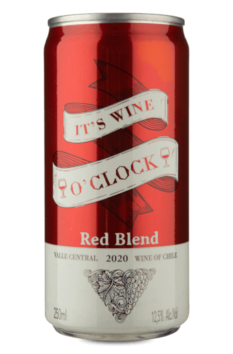 Its Wine OClock Red Blend 2020 Lata 250 mL