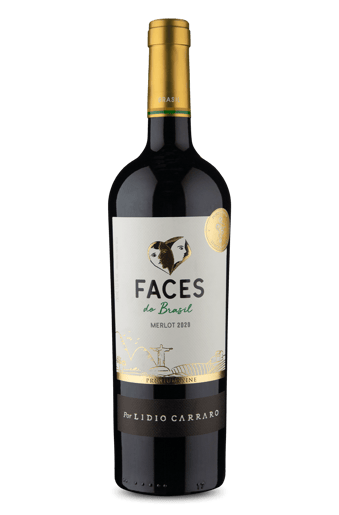 Lidio Carraro Faces do Brasil Merlot 2020