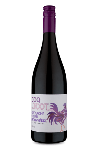 Coq Licot Vin de France Grenache Syrah Mourvèdre 2020