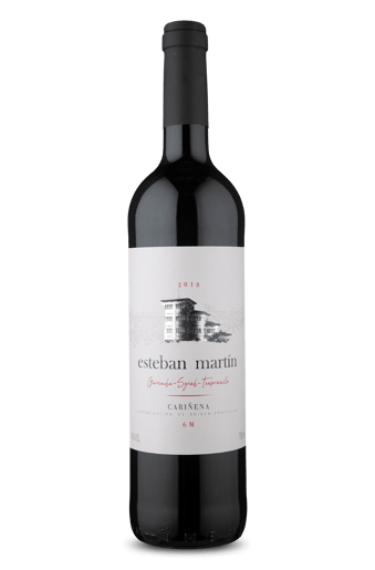 Esteban Martín Crianza D.O.P Cariñena Garnacha Syrah Tempranillo 2018