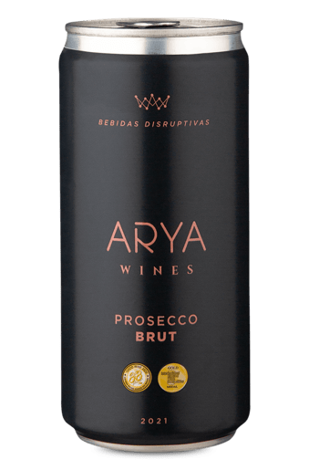 Espumante Arya Prosecco Brut 2021 Lata 250 mL