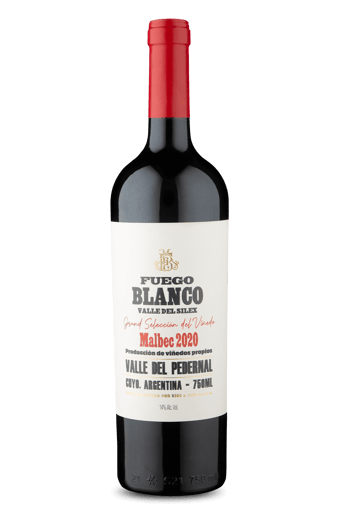 Fuego Blanco Grand Selección del Viñedo Valle del Silex Malbec 2020