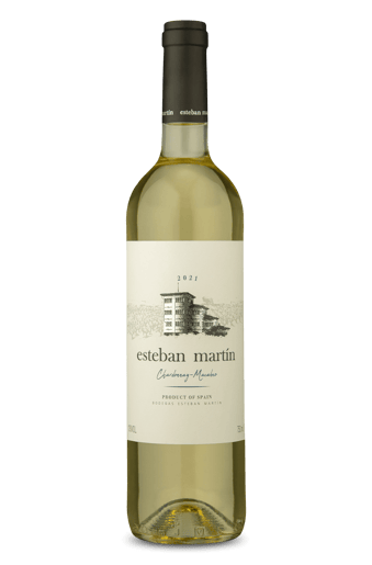 Esteban Martín D.O.P. Cariñena Chardonnay Macabeo Blanco 2021