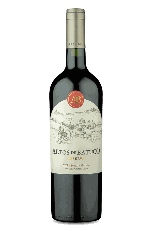 Altos de Batuco Reserva Syrah Malbec 2021