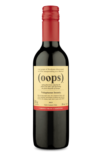 (oops) Cabernet Franc Carménère 2021 375 mL
