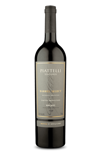 Piattelli Vineyards Barrel Select Limited Production Malbec 2020