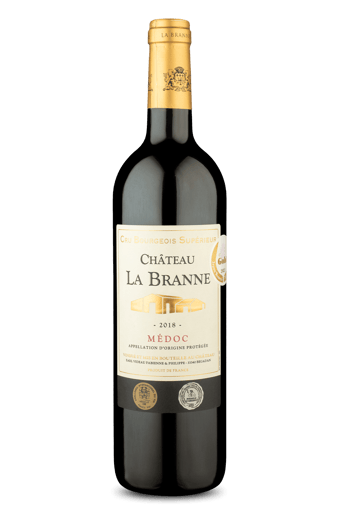 Château La Branne Cru Bourgeois Superiéur A.O.P Médoc 2018