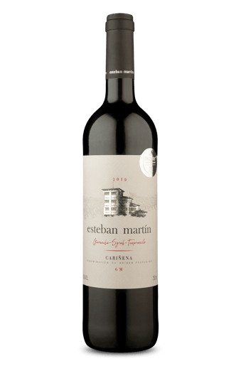 Esteban Martín Crianza D.O.P Cariñena Garnacha Syrah Tempranillo 2019