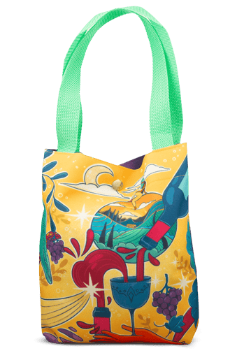 Bag Estampada Wine