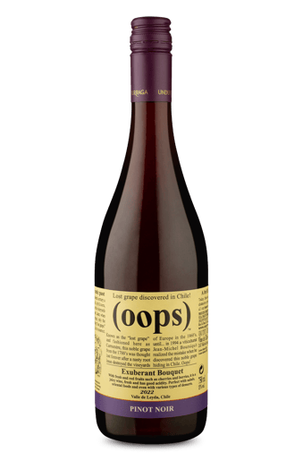 (Oops) D.O. Valle De Leyda Pinot Noir 2022
