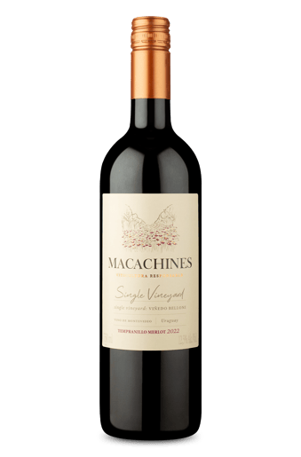 Macachines Single Vineyard Tempranillo Merlot 2022