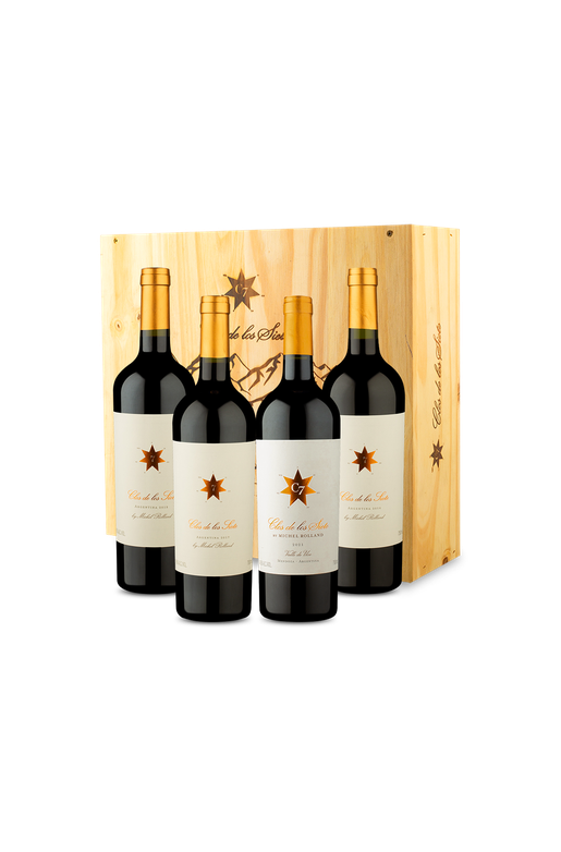 Pack Clos de Los Siete By Michel Rolland Vertical Safras 2015·16·17·21