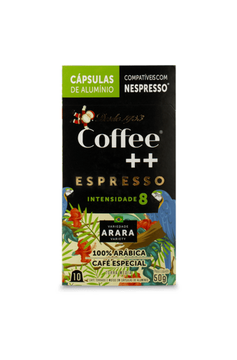 Café Coffee Mais Arara Espresso 10 Cápsulas 50 g