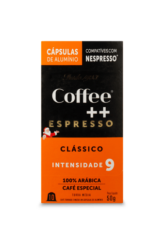 Café Coffee Mais Clássico Espresso 10 Cápsulas 50 g