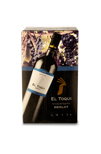 El Toqui D.O. Central Valley Merlot Bag in Box 2 L