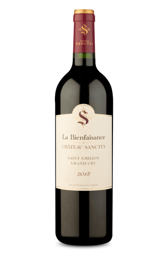 La Bienfaisance de Château Sanctus A.O.C. Saint-Émilion Grand Cru 2018