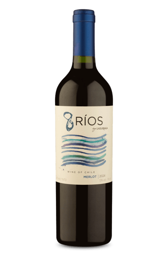 8 Ríos D.O. Región del Valle Central Merlot 2024
