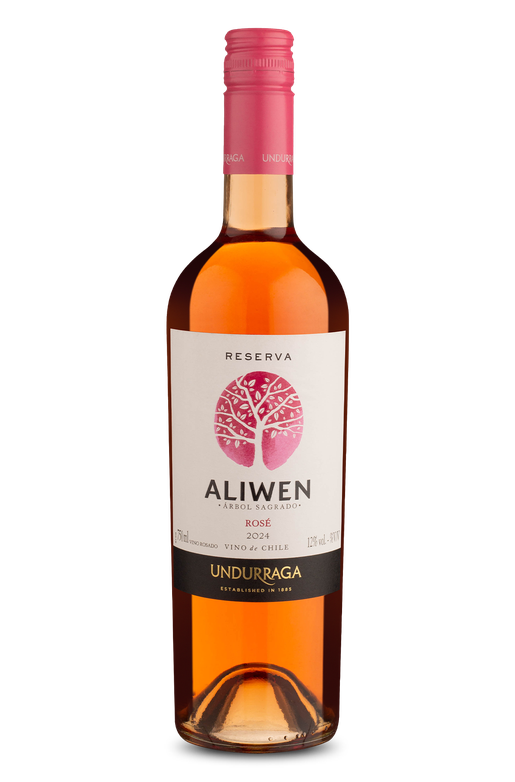 Vinho Undurraga Rosé Seco Chile Aliwen Reserva Cabernet Sauvignon, Merlot 2024 750ml