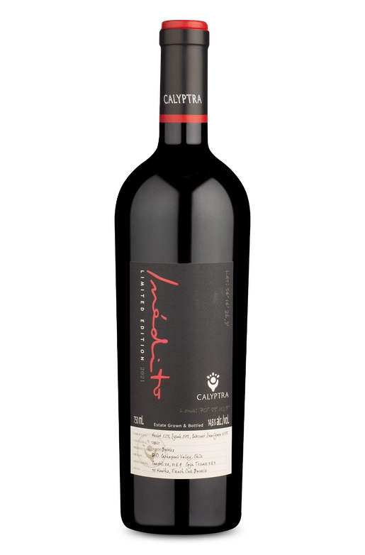 Calyptra Inédito Limited Edition D.O. cachapoal Valley 2021