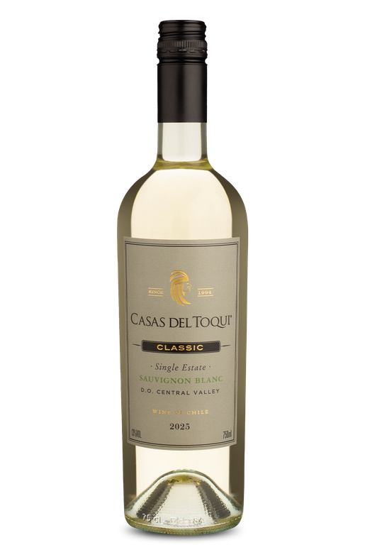 Vinho Casas Del Toqui Branco Seco Chile Single Estate Sauvignon Blanc 2025 750ml