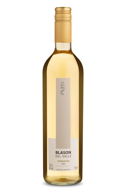 Vinho Bodega Barberis Branco Seco Argentina Blason Dell Valle Torrontés 2025 750ml
