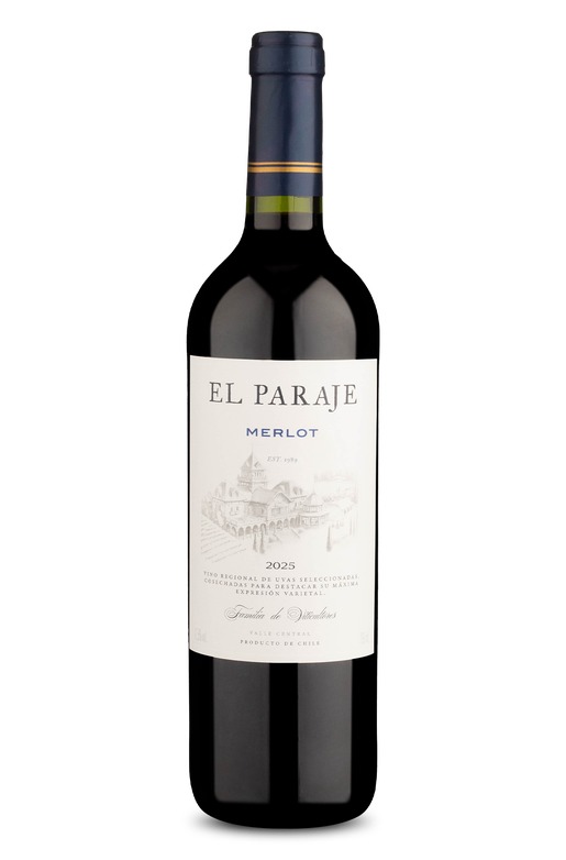 El Paraje D.O. Valle Central Merlot 2025