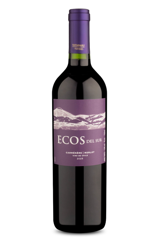 Ecos del Sur D.O. Valle Central Carménère Merlot 2025