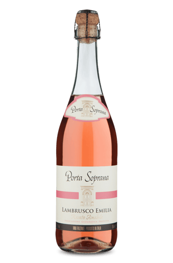 Frisante Porta Soprana Lambrusco I.G.P. Emilia Rosé Amabile Suave