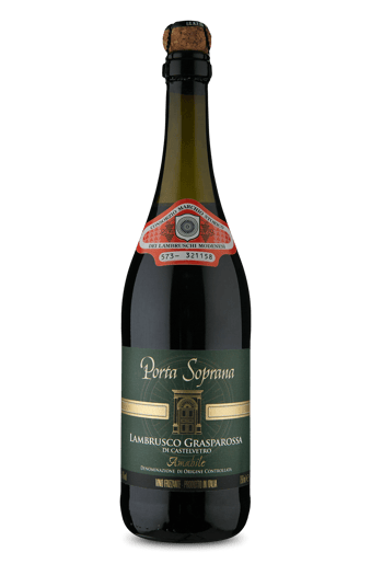 Frisante Porta Soprana D.O.C. Lambrusco Grasparossa di Castelvetro Amabile Suave