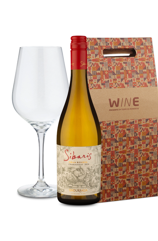 Kit Especial - Presenteando com Sibaris Gran Reserva e Taça de Cristal