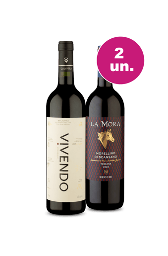 Kit 2 - Notas da Itália - R$89,90 por Garrafa