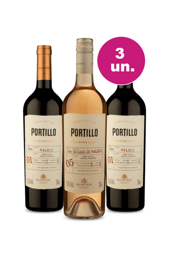 Kit 3 - Portillo Malbec - Exclusivo We