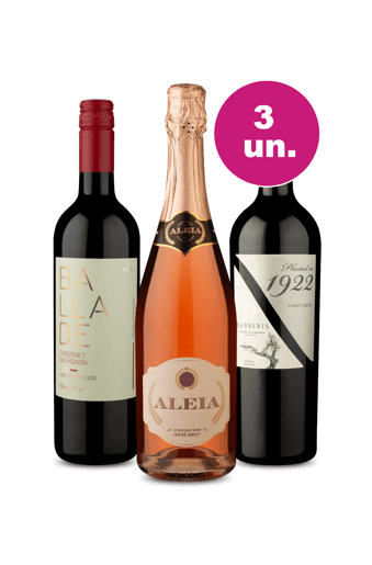 Kit 3 - Degustação no Precinho por R$99
