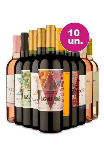 Kit 10 - Setembro do Cliente - R$24,90 por Garrafa