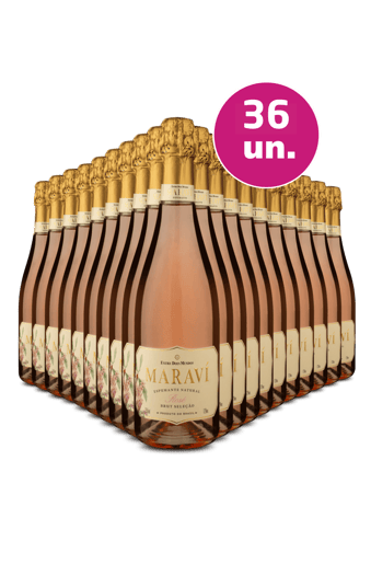 Kit 36 - Espumante Maraví Rosé Brut - Oferta Exclusiva