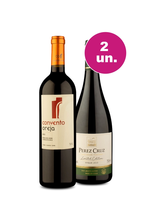 Kit 2 - Pérez Cruz Limited Edition e Convento Oreja Roble - Oferta Absurda