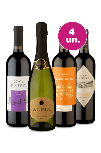 Kit 4 - Imperdíveis por R$34,90 Por Garrafa