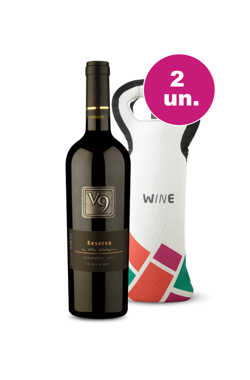 Kit Especial - V9 Reserva e Bolsa Térmica Wine