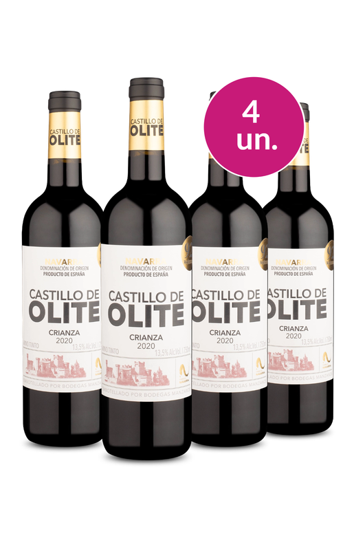 Kit 4 - Castillo De Olite D.O. Navarra Crianza - Exclusivo We
