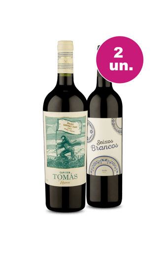 Kit 2 -  Capitán Tomás e Seixos - Oferta Insana