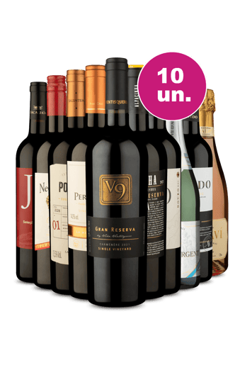 Kit 10 - Sucessos do Mês por R$49,90 por Garrafa