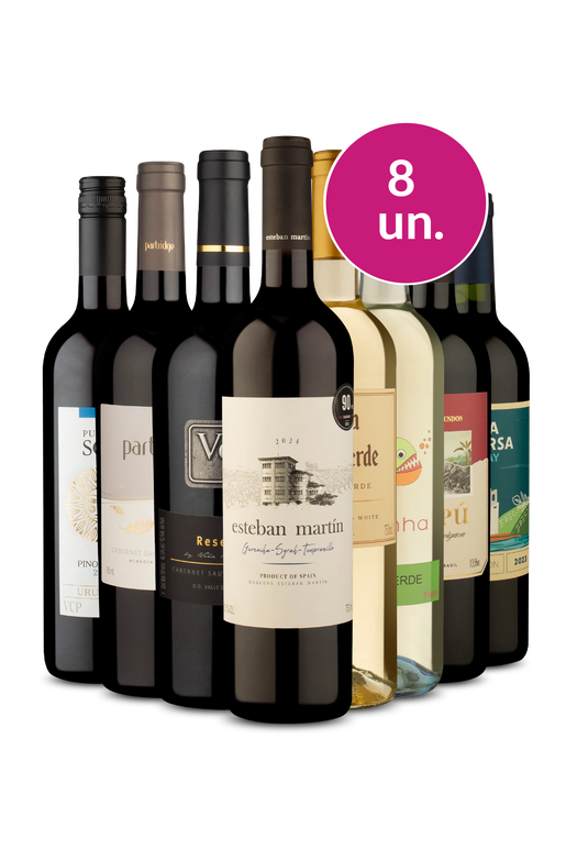 Kit 8 - Sucessos de Vendas -R$37,90 por garrafa