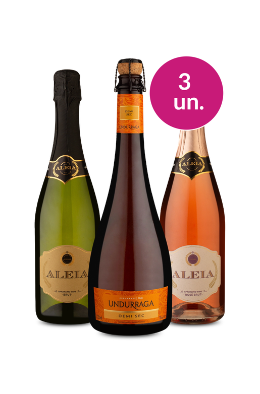 Kit 3 - Espumantes de Respeito por R$99 - Oferta Absurda