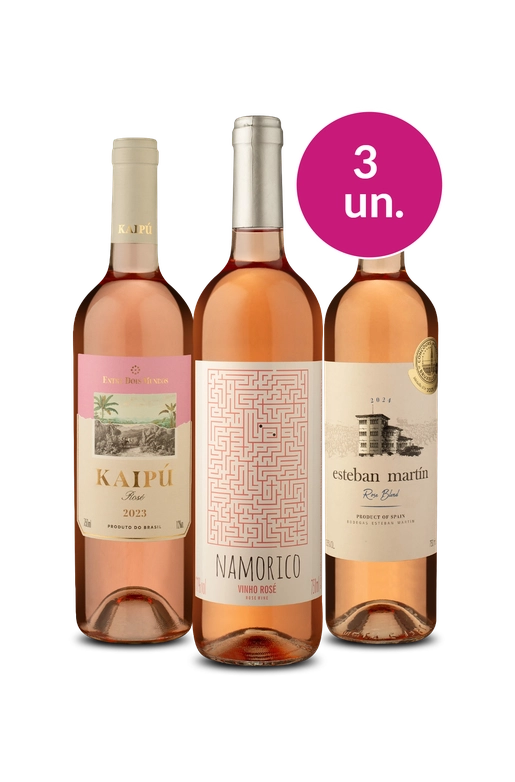 Kit 3 - Rosés por R$99 - Oferta Absurda
