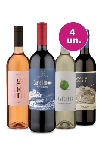 Kit 4 - Mesclados Incríveis por R$99