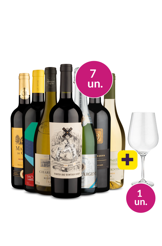 Kit 7 - Selecionados + Taça de Cristal Grátis - Oferta Absurda