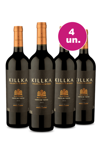 Kit 4 - Salentein Killka Blend - Oferta Insana Exclusiva We Wine
