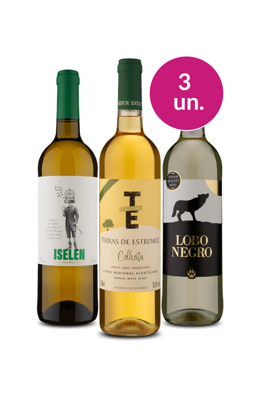 Kit 3 - Eu Quero Vinho Branco por R$99
