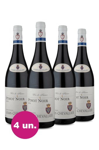 Kit Leve 4 e Pague 2 Louis Chevallier Pinot Noir